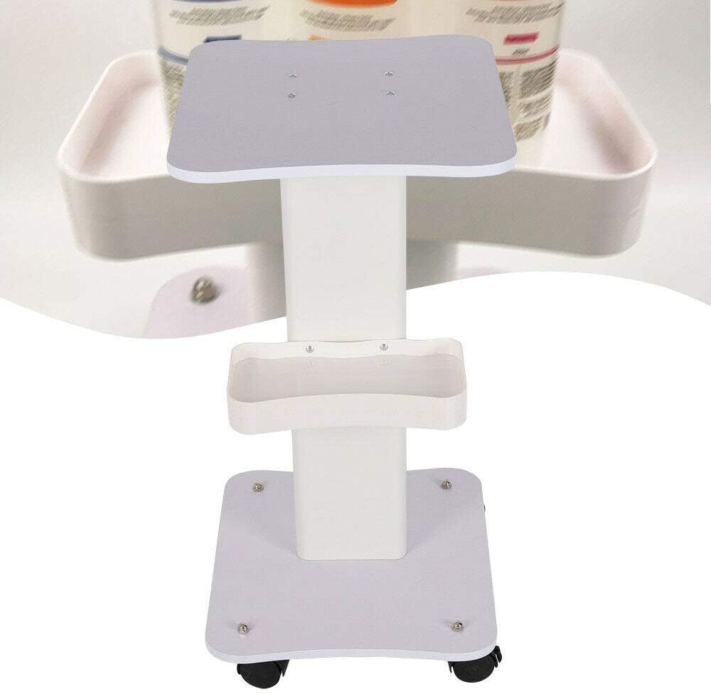 Rolling Cart Beauty Salon Trolley with 4 Wheels Aluminum P144