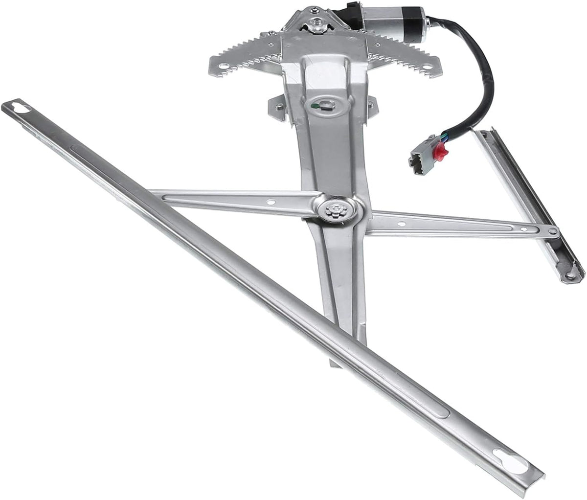 Front Left Driver Side Power Window Regulator with Motor for 1997-2001 Honda CR-V (4 Pins Plug) Pack of 2 J3880