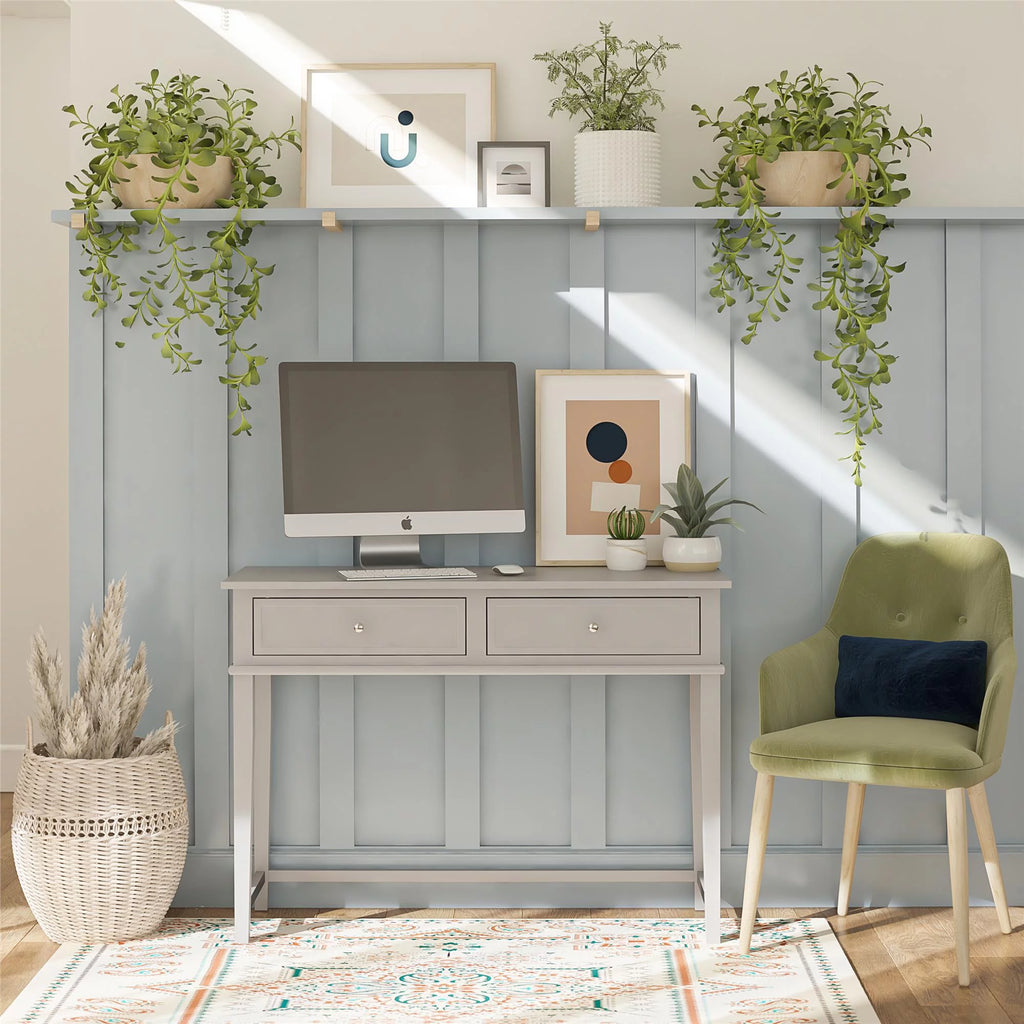 Gray Writing Desk Z76540