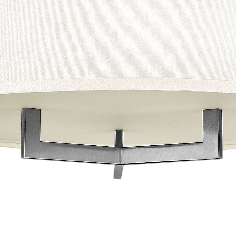 Brushed Bronze Semi Flush Mount Light I861