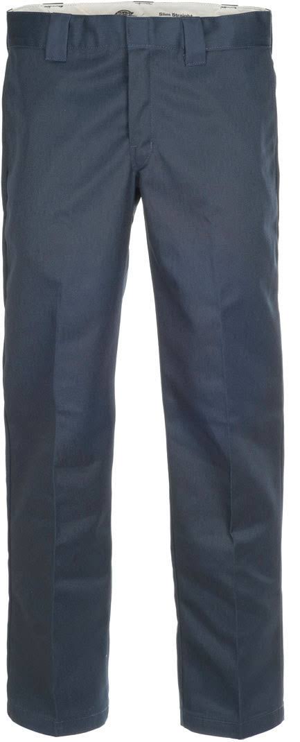 Navy Blue Slim Straight Work Pant C328