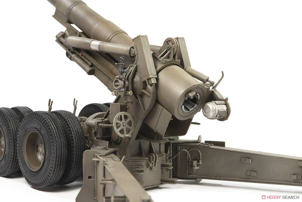 WWII 8 inch Howitzer M1 1/35 Scale Plastic Model Kit W59484