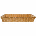 Rectangular Natural Plastic Washable Basket S8317