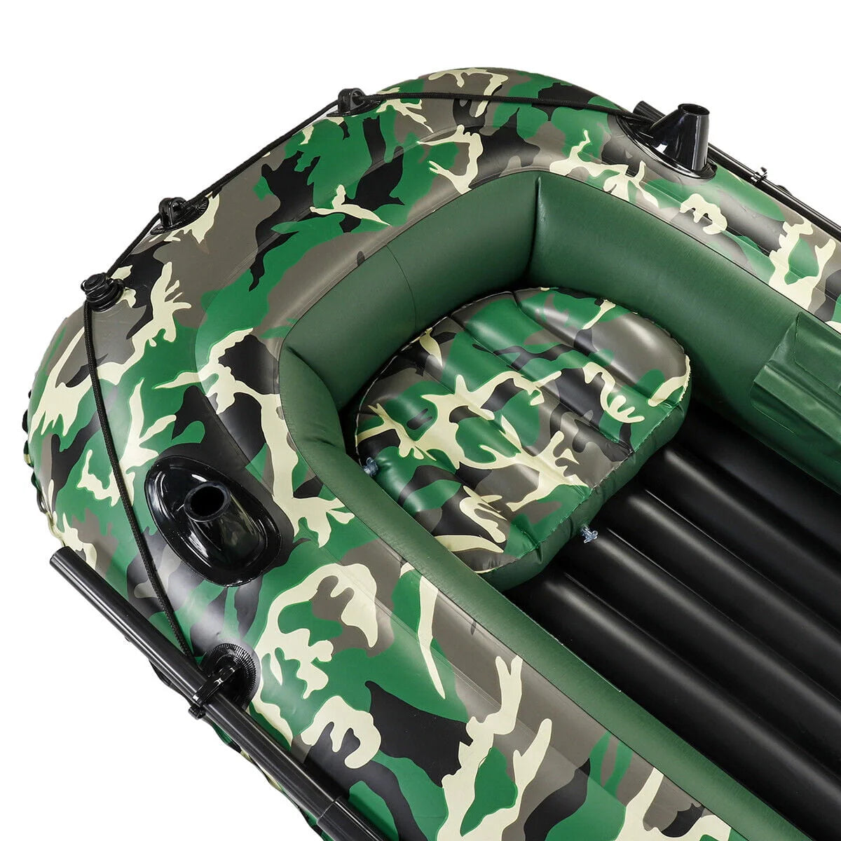 Inflatable 3-Person PVC Fishing Boat with Paddle M132