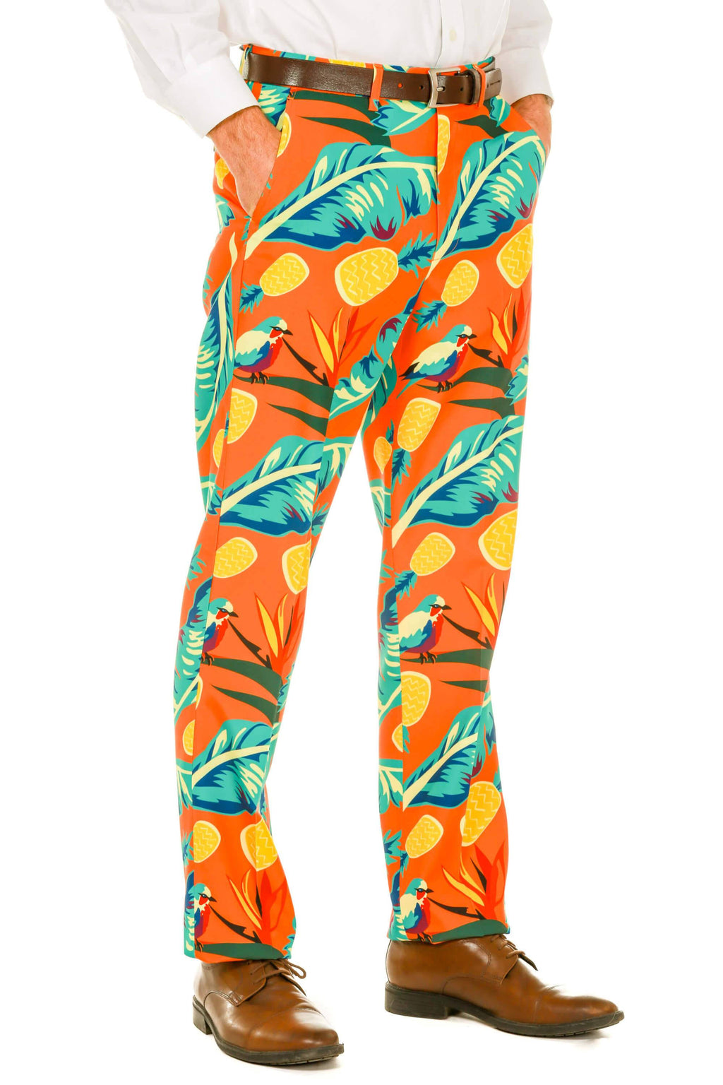 Orange Hawaiian Suit Size 42 M72466
