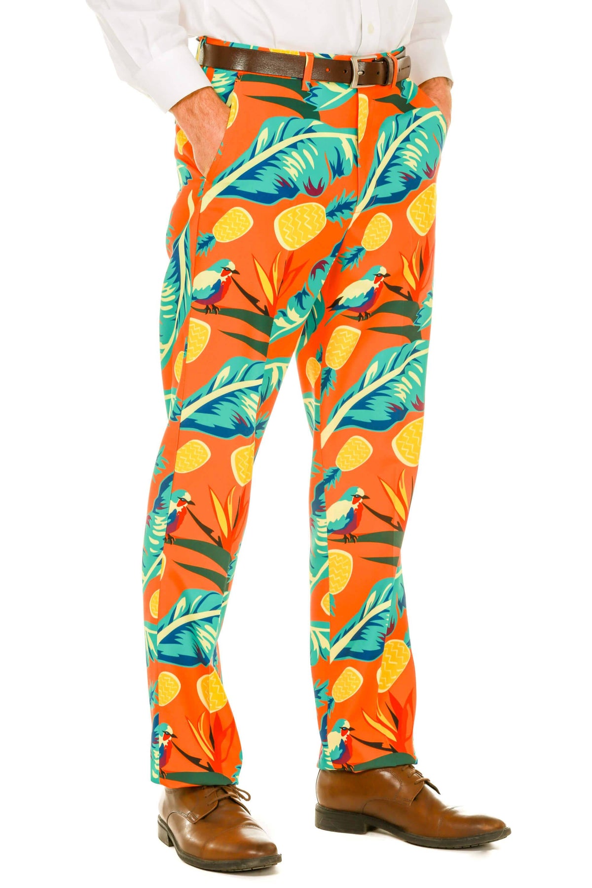 Orange Hawaiian Suit Size 42 M72466