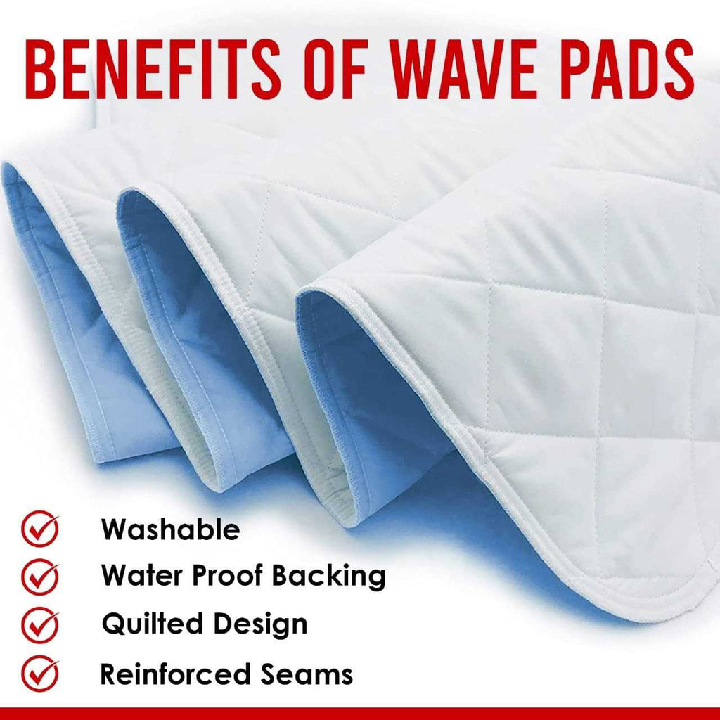 Washable Underpads Pack of 4 Large Bed Pads A105439