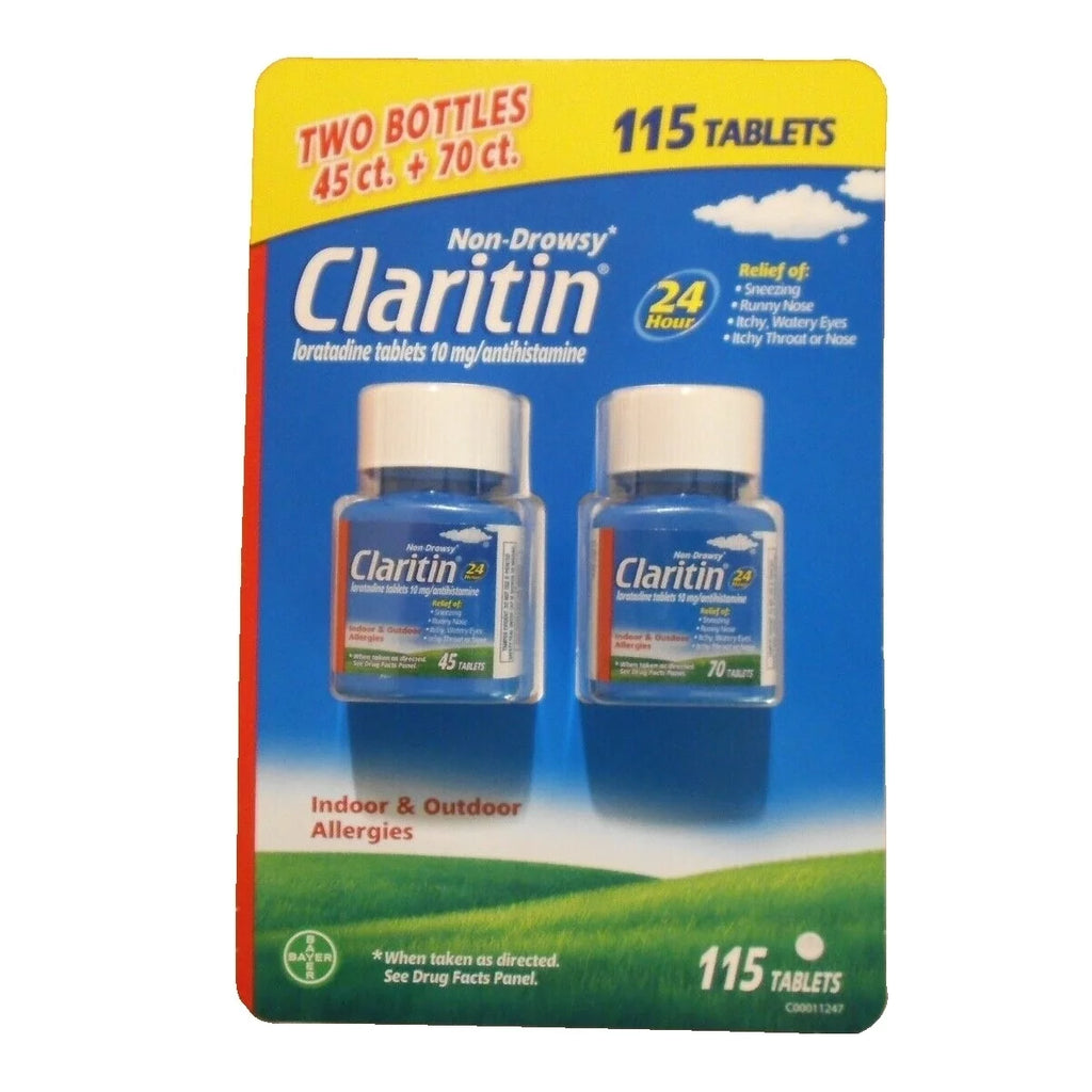 10mg Non Drowsy Loratadine 24 Hour Tablets 115 Count Z459