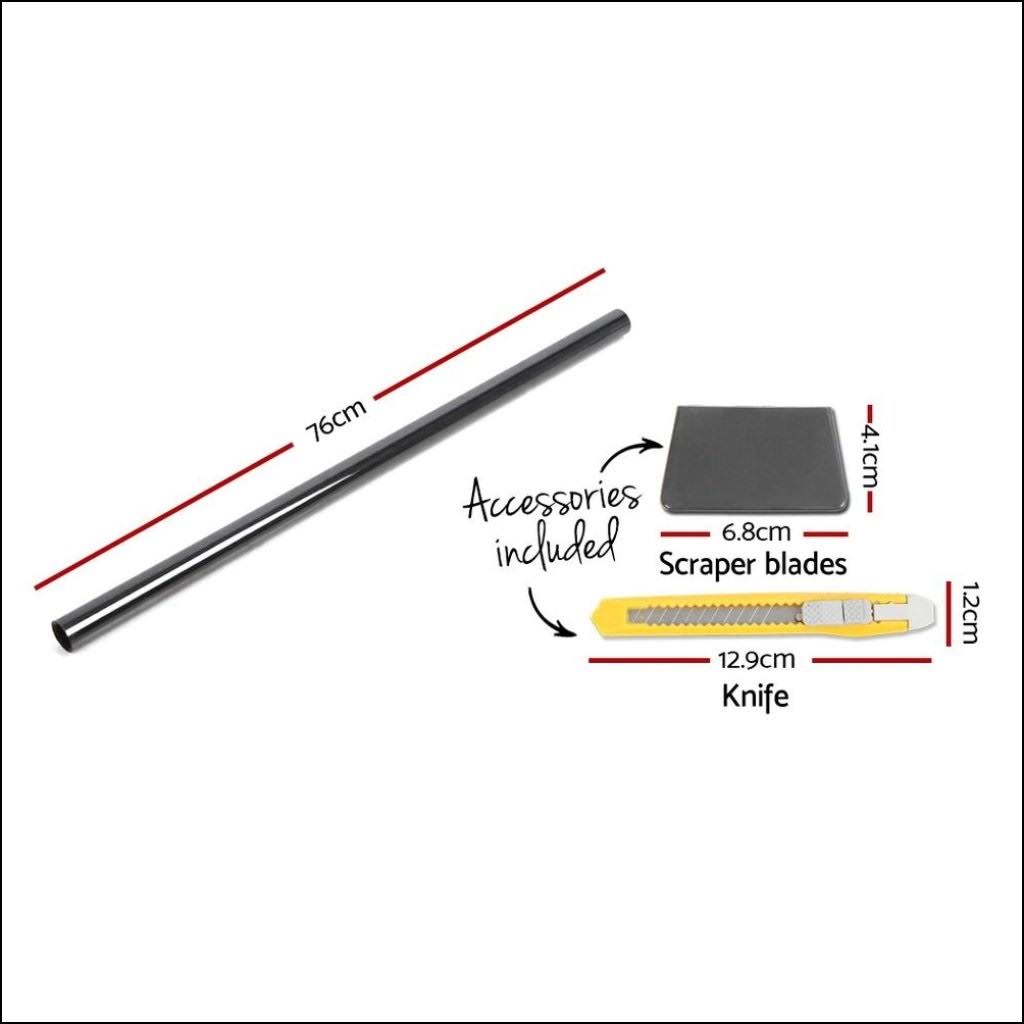 Black Window Tint Film 76cm x 7m VLT 5% U9268