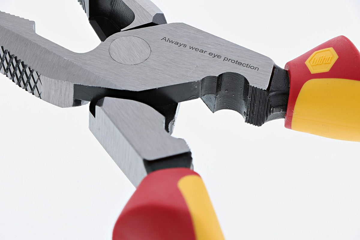 Insulated Lineman’s Pliers with Crimpers 9.5-inch Pack of 2 W370