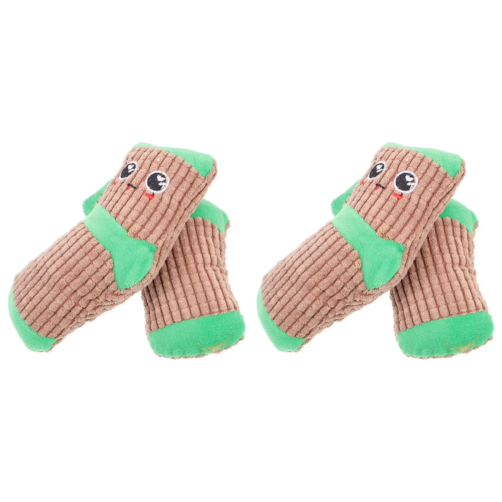 2 Pairs Squeaky Puppy Toys K9940