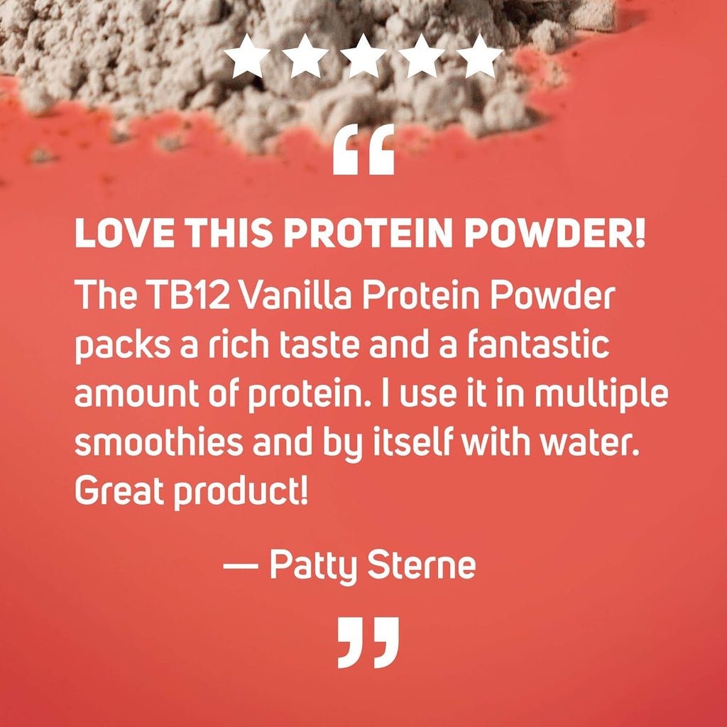 Vanilla Plant Based Pea Protein Powder, 18 Servings, Pack of 2 A48303