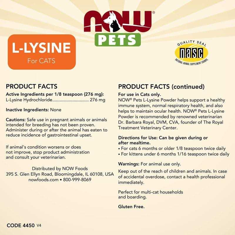 L-Lysine Powder for Cats W783885