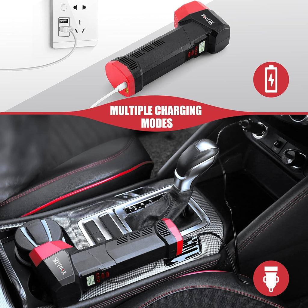 Portable Cordless Tire Inflator Air Compressor K566374