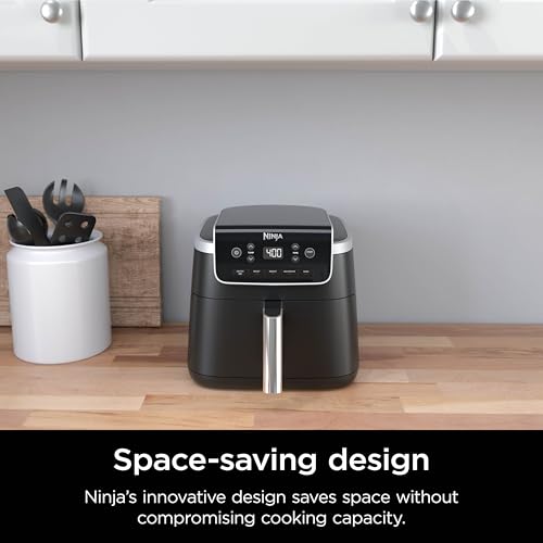 Grey 5 QT Air Fryer with Nonstick Basket J351
