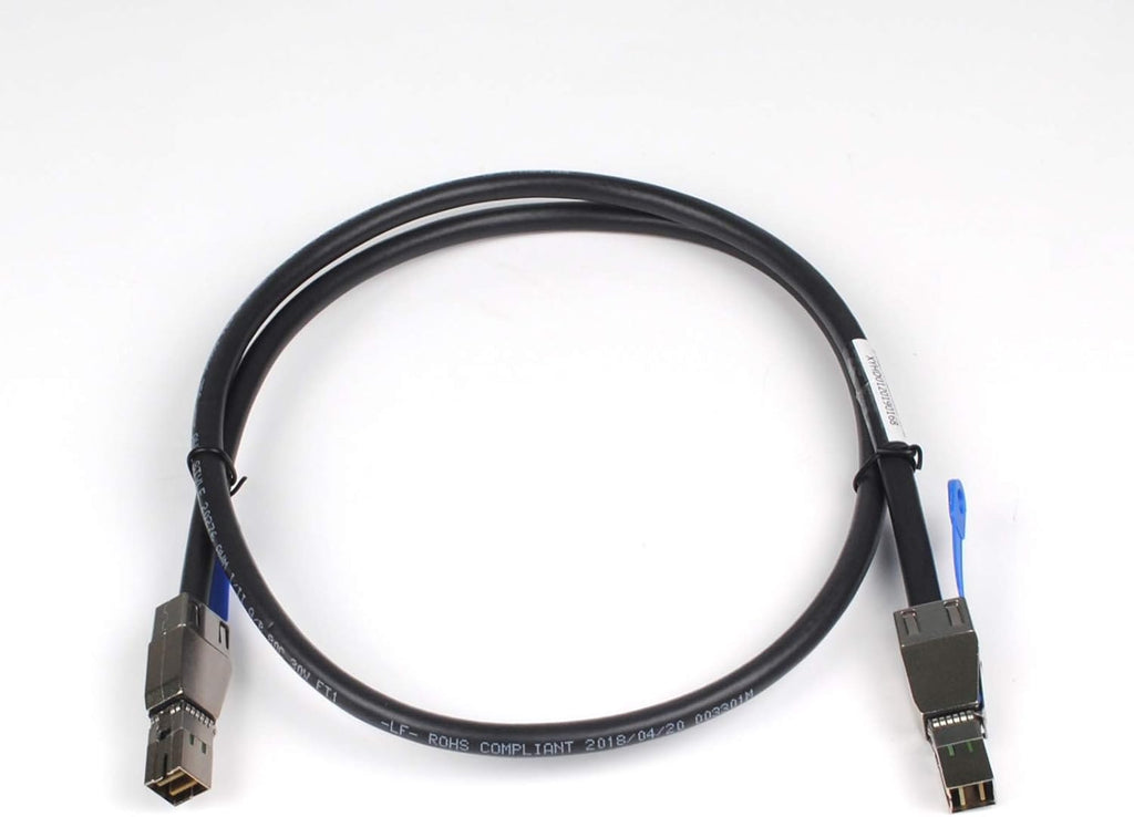 External Mini SAS HD Cable, SFF-8644 to SFF-8644, 1 Meter 3.3ft Pack of 2 V8335
