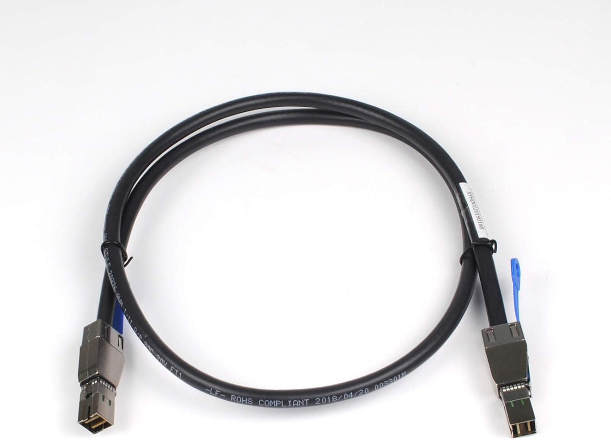 External Mini SAS HD Cable, SFF-8644 to SFF-8644, 1 Meter 3.3ft Pack of 2 V8335