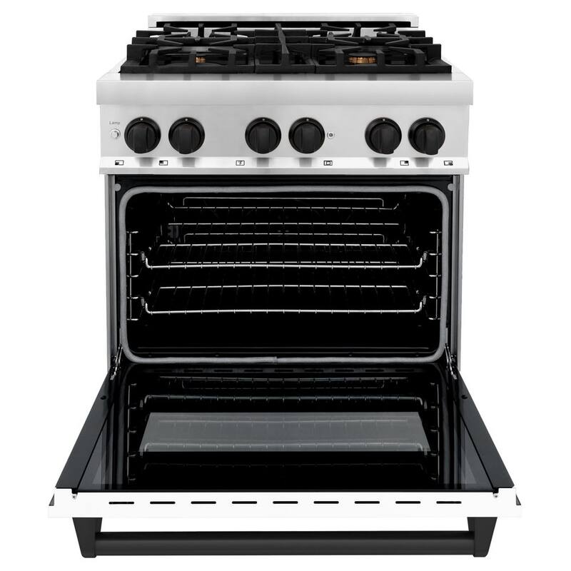 30 in. 4 Burner Dual Fuel Range in Stainless Steel F272