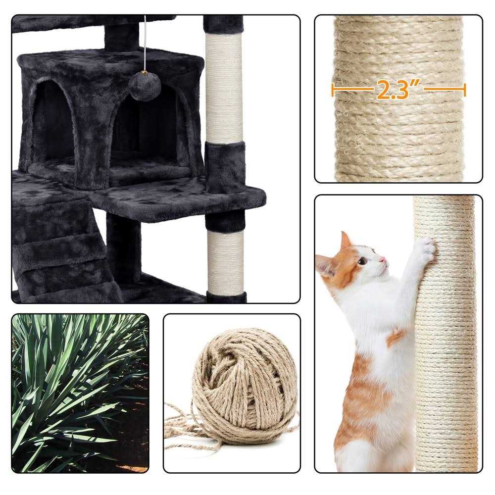 Cat Tree with 2 Condos Y6256