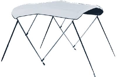54 High 3 Bow Assembled Bimini Top Q298261