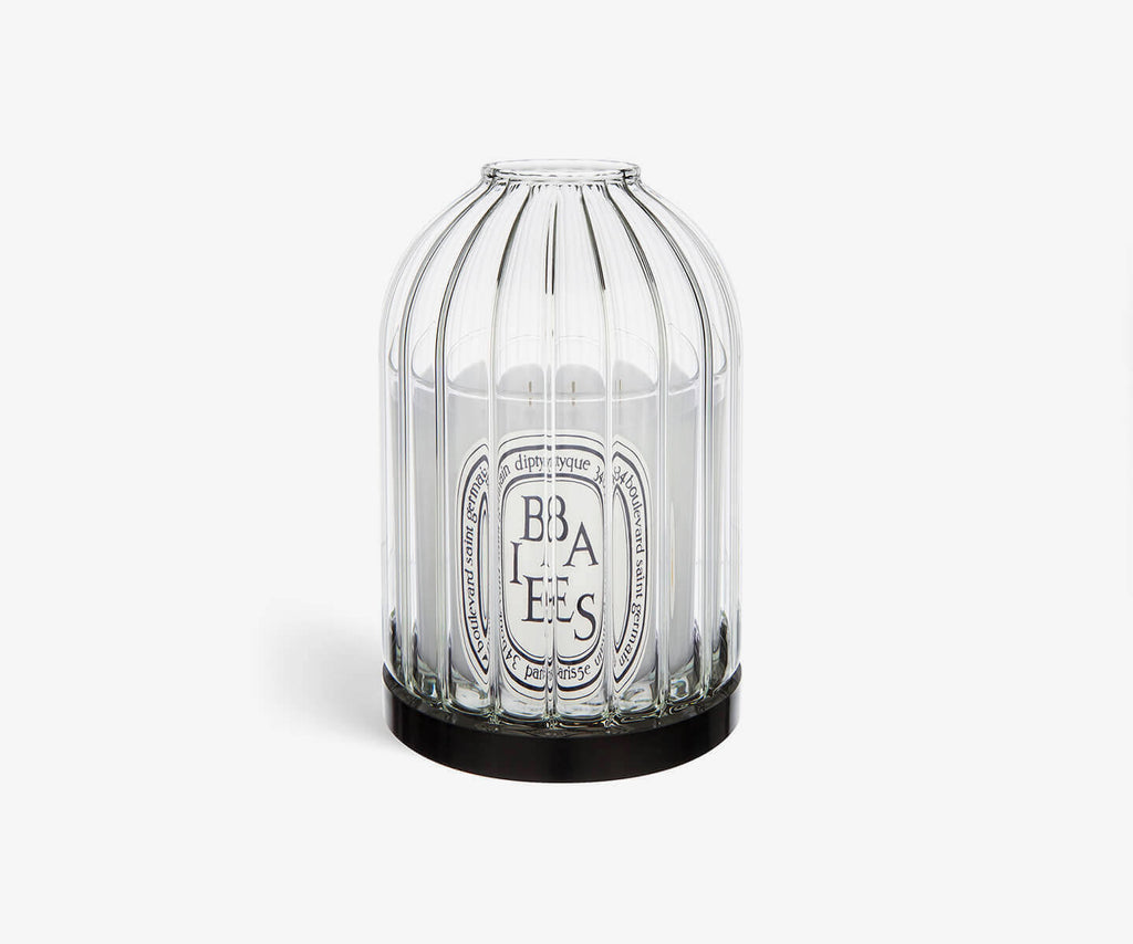 Glass Candle Holder O614