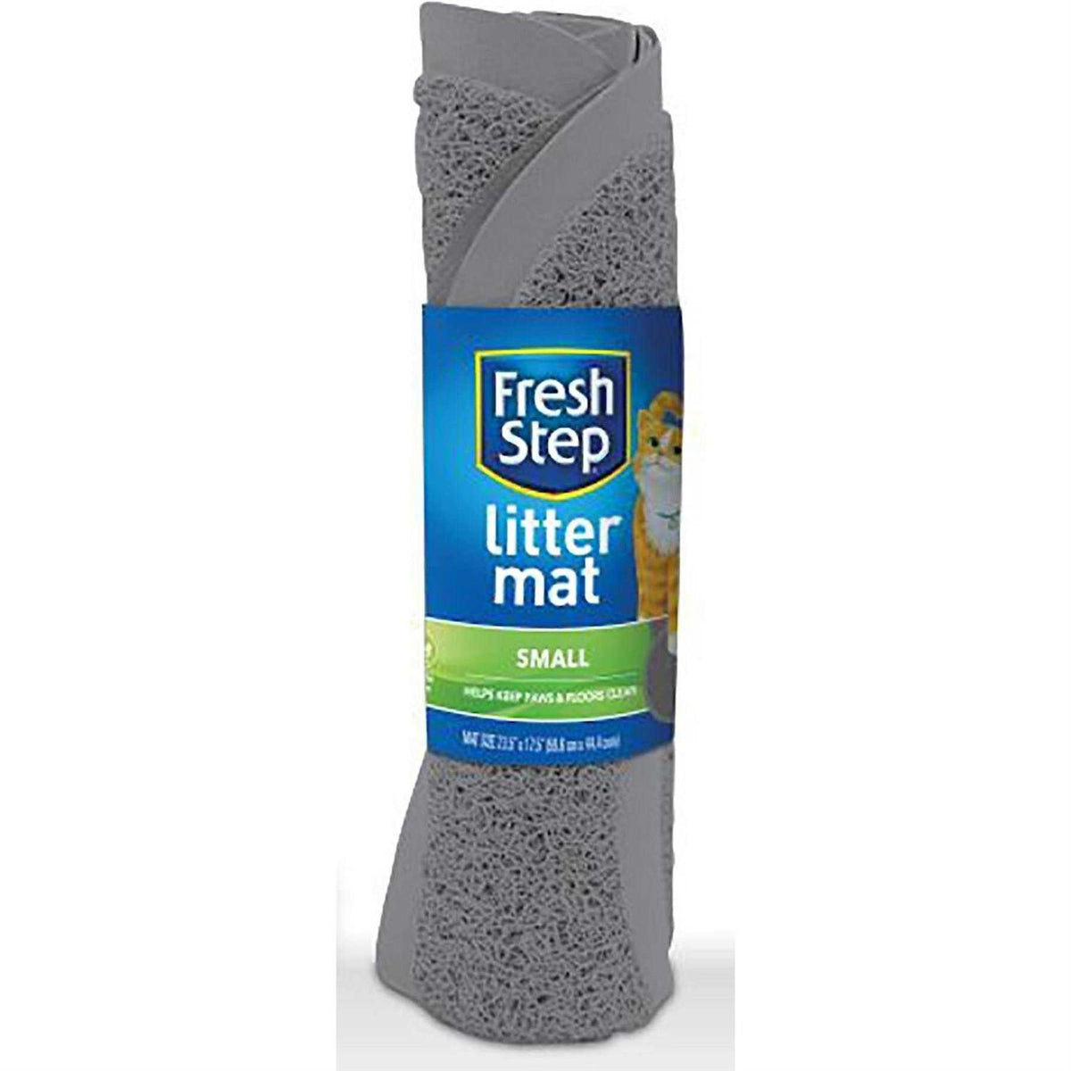 Grey Cat Shaped Litter Mat O51832