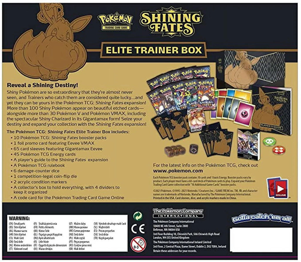 Pokemon Trading Cards Elite Trainer Box 10 Booster Packs W304