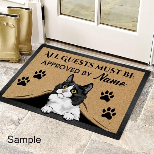 Personalized Dog Doormat 27.5 x 17.7 Inch C950