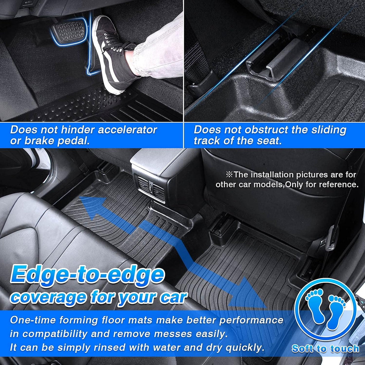 TPE Floor Liners for Hyundai Elantra 2021 2022 B5172