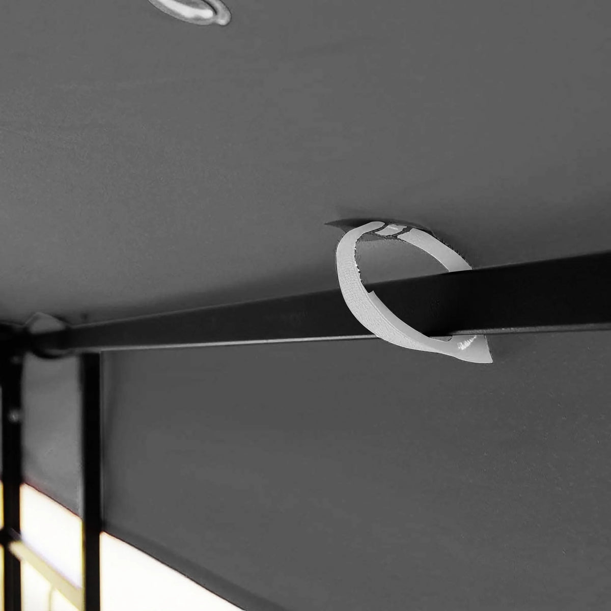 10x10 Ft Double Tiered Gazebo Replacement Canopy Top Cover Only Z907872
