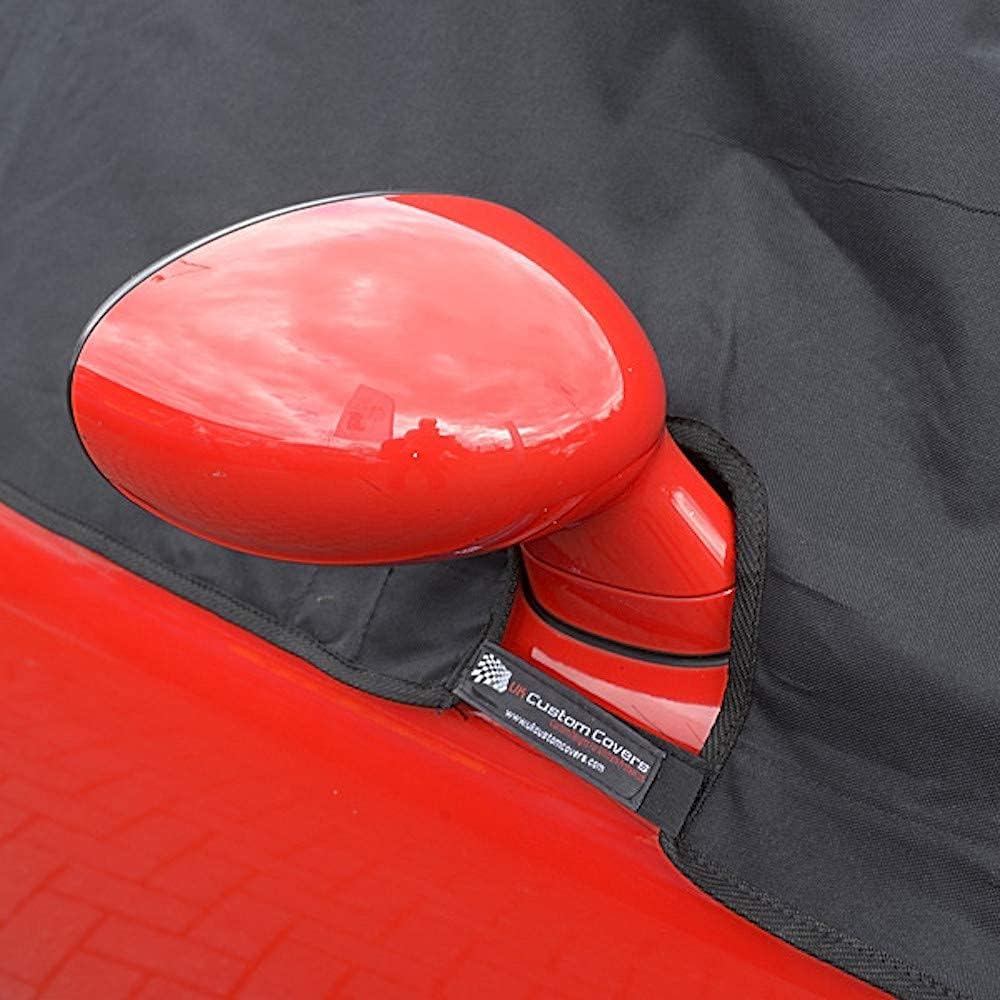 Custom-fit Soft Top Roof Protector Half Cover (Black) Z272421