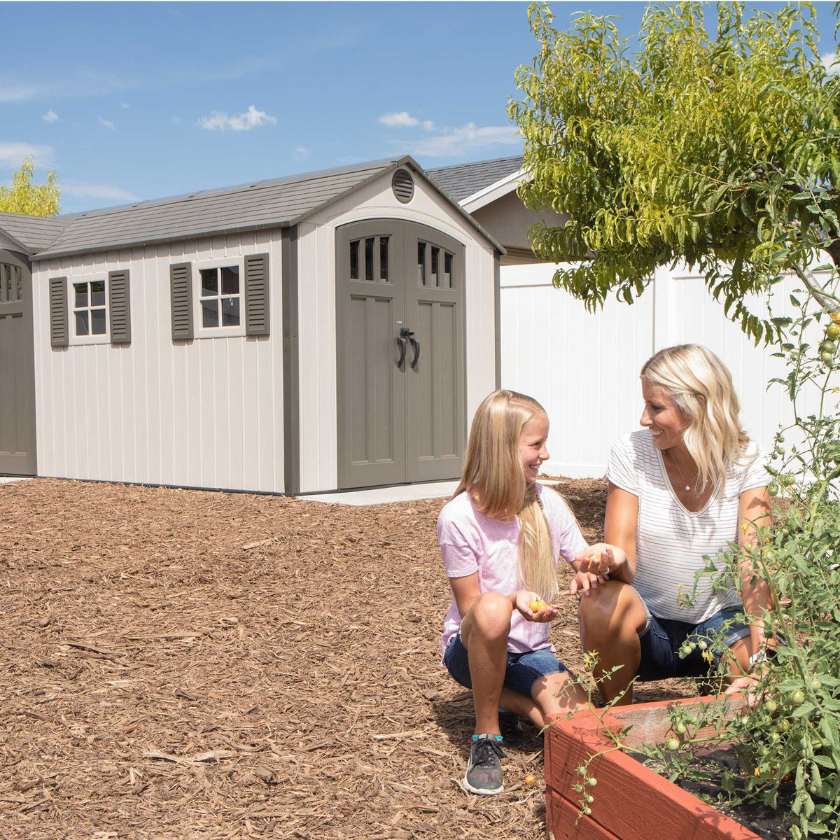 17.5 ft. x 8 ft. Outdoor Storage Shed G113