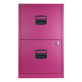 Two Drawer Steel Filing Cabinet O7412