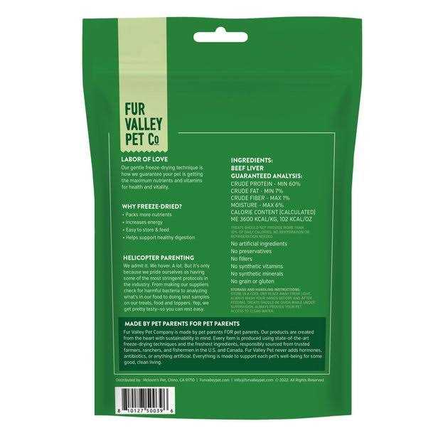 Beef Liver Freeze-Dried Dog & Cat Food Topper K24773