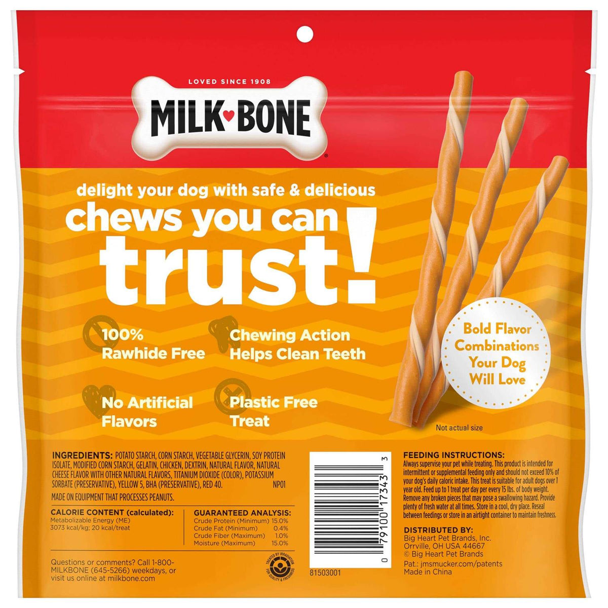 Chicken Cheesy Flavor Twists E39563