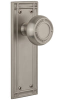 Satin Nickel Mission Door Knob D75153