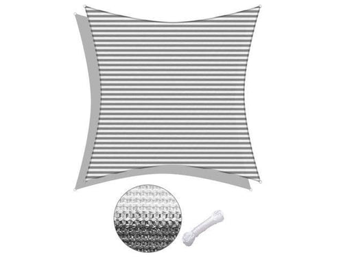 18x18 ft 97% UV Block Square Sun Shade Sail Canopy V210