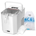 Portable Countertop Ice Maker with Handle, 26lbs/Day, White X1313