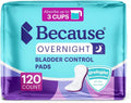 Incontinence Pads for Women Extra Heavy Absorbency Overnight 120 Count H34197