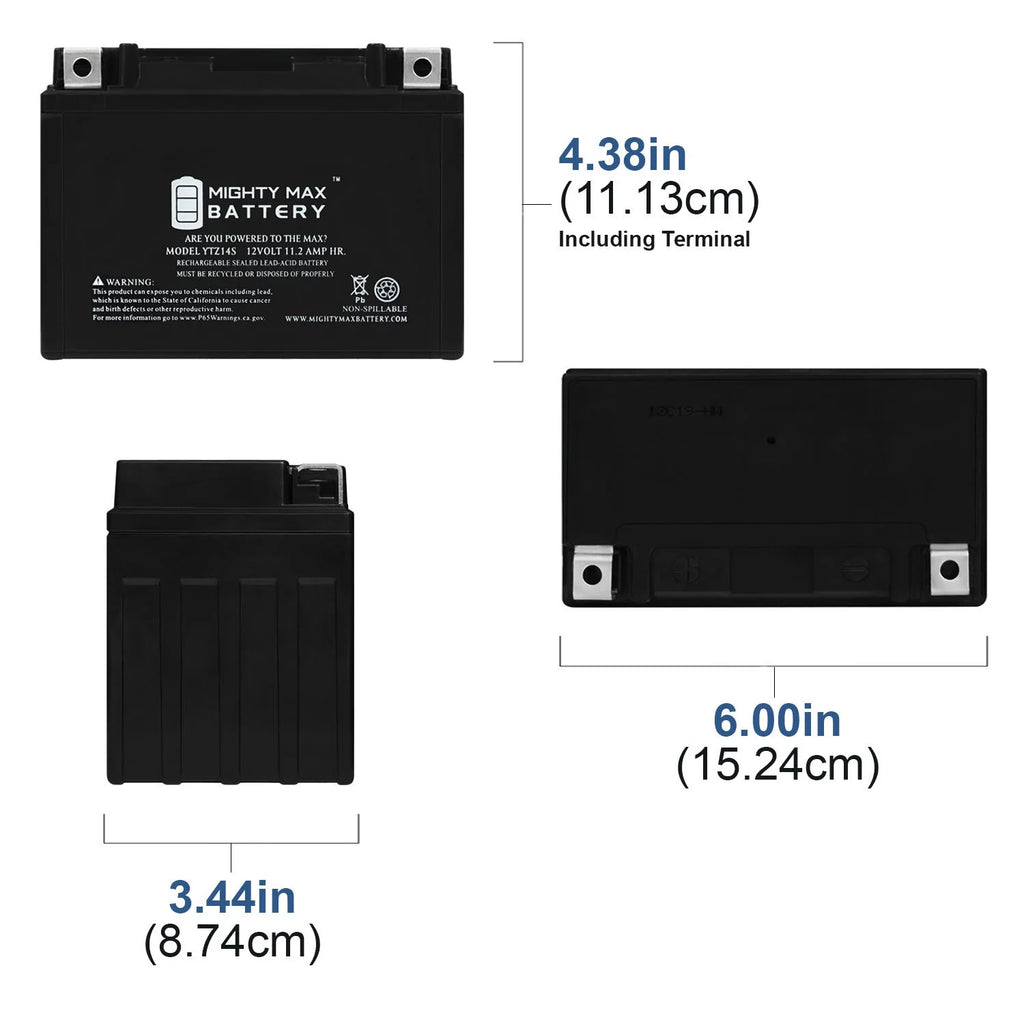 12V 11.2Ah Battery S260