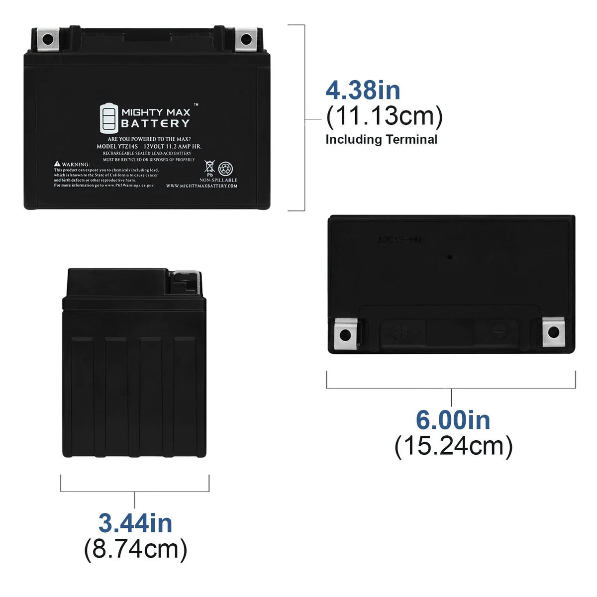 12V 11.2Ah Battery S260
