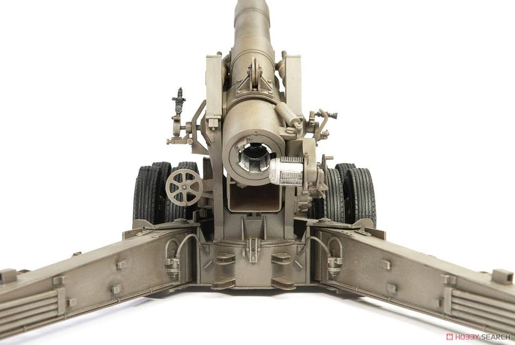 WWII 8 inch Howitzer M1 1/35 Scale Plastic Model Kit W59484