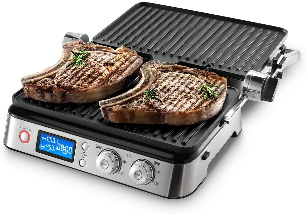 1800W Digital Grill, Griddle & Waffle Maker R494