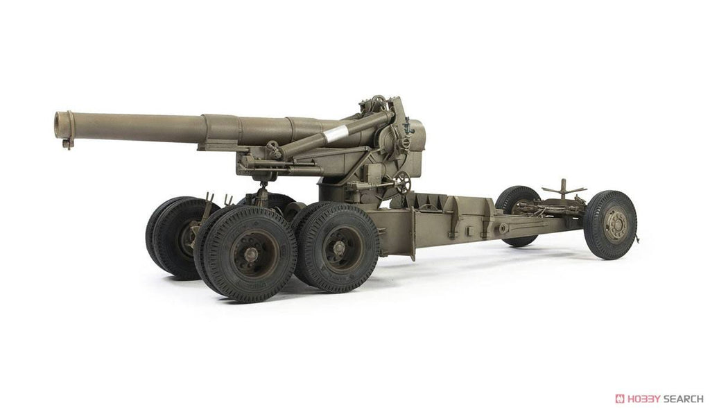 WWII 8 inch Howitzer M1 1/35 Scale Plastic Model Kit W59484