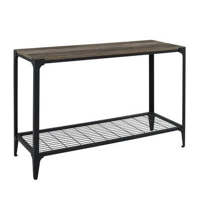 Gray Wash Console Table C79713