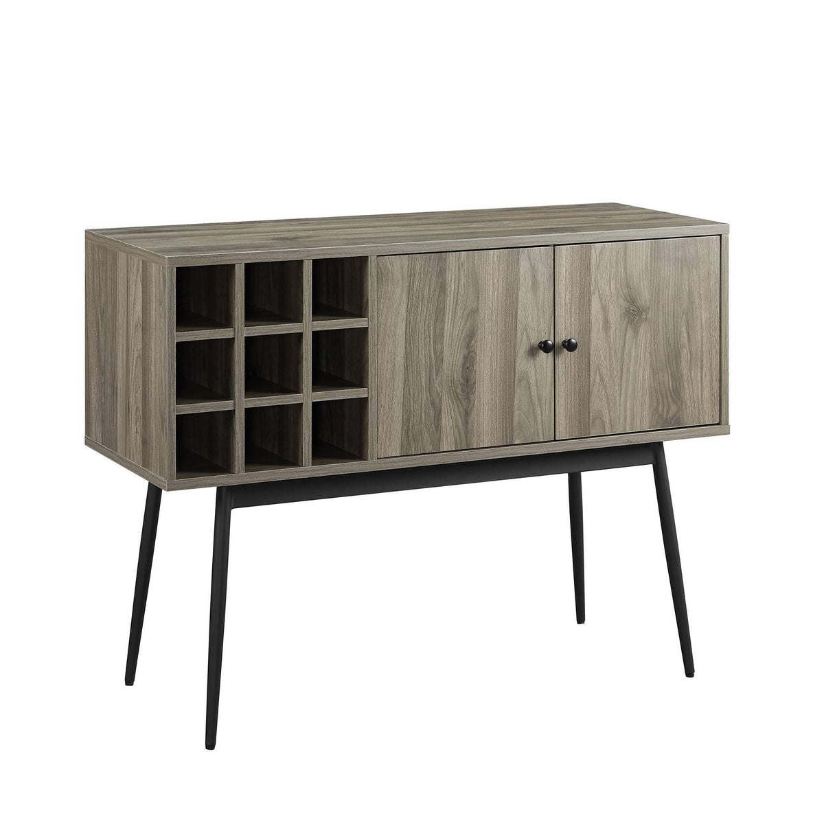 Slate Gray Bar Cabinet W61815