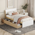 Twin Bed Frame with 2 Drawers V12843
