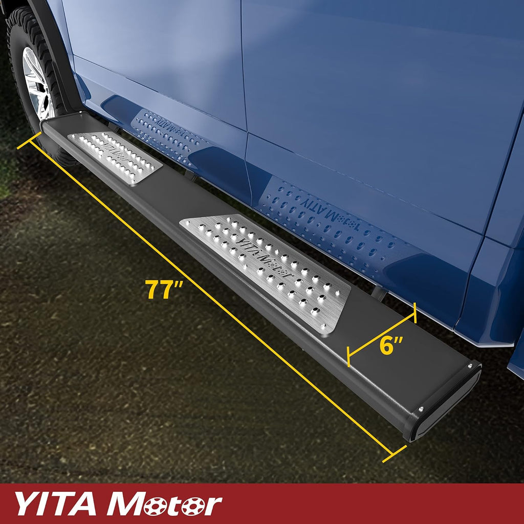 6.5 Inches Running Boards Side Steps Nerf Bars E660