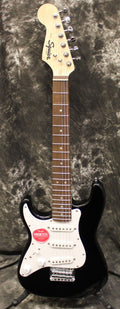 Left Handed Black Electric Guitar O2406