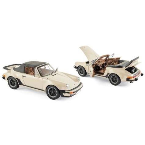 1987 Porsche 911 Turbo Cabriolet Ivory Diecast Model N668949